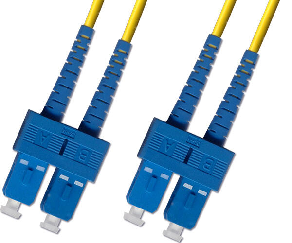 P-G2D-D2Y-SCU-SCU-xx Fiberworks AS  Patchcord SC/UPC-SC/UPC SM 9/125&#181;m G.652.D, Duplex 2mm, Yellow